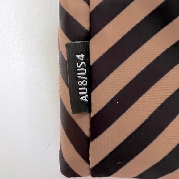 Baiia Valencia Mix Match Striped One Shoulder Reversible Swim Bikini Top NEW - Picture 8 of 11